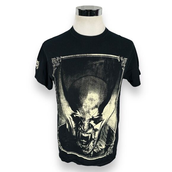 Within The Ruins T-Shirt Men’s Medium Black Band Wolverine Metal Band Tee Cotton - Picture 1 of 10